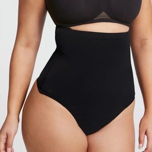 Honeylove SculptWear SuperPower Thong Shapewear Black Size 3X NWT